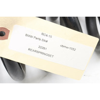 2008-2013 BMW M3 Convertible Rear Coil Spring Pair Set Right Left OEM