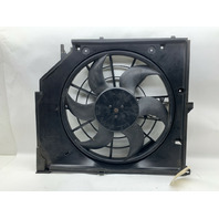 2001-2005 BMW 330i Radiator Cooling Fan With Shroud Puller 17117561757 OEM
