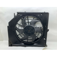 2001-2005 BMW 330i Radiator Cooling Fan With Shroud Puller 17117561757 OEM