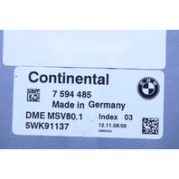2008-2010 BMW 128i 328i X3 N51 N52 Engine Computer Module ECU ECM DME OEM