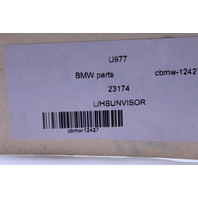 2017-2019 BMW 530i G30 Sun Visor Left - 51168068741 OEM