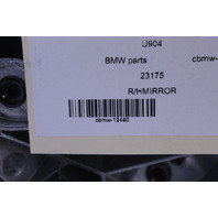 2013-2015 BMW X1 Right Passenger Side View Door Mirror 51167307186 OEM