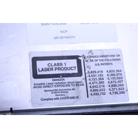 2008 BMW X3 Radio Stereo CD Player CID Control OEM