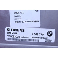 2005 BMW 330ci Engine Computer Module ECU ECM DME - 12147549089 OEM