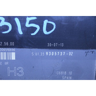 2013 BMW 328i E93 Convertible Junction Box For Electronics OEM