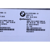 2010-2013 BMW 335i X5 X6 Telematics Module 84109231088 OEM