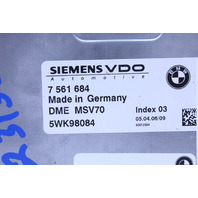 2006 BMW Z4 Engine Computer Module ECU ECM DME - 12147567022 OEM