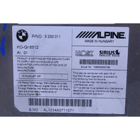 2011 BMW 535i Radio Stereo Tuner Head Unit Champ - 65129233011 OEM