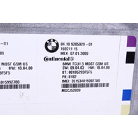 BMW 328i 128i 550i 650i 750i X5 Bluetooth Telematics Module 84109205929 OEM