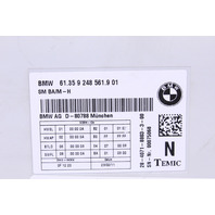 2011 BMW X3 Front Power Seat Control Module - 61359248561 OEM