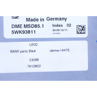 2011 2012 BMW X5 X6 4.4 Engine Computer Module ECU ECM DME OEM