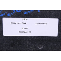 2008-2013 BMW M3 Front Bumper License Plate Bracket - 51118041167 OEM