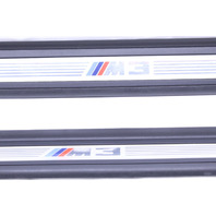 2008-2013 BMW M3 Door Sill Plate Molding Right Left Pair - 51477900751 OEM