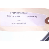 2007-2013 BMW 328i 335i M3 Coupe Center Console With Armrest Leather Grey - 51166963901 OEM