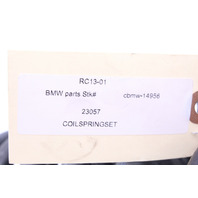 2008-2013 BMW M3 Coupe Rear Coil Spring Springs Pair - 33532283566 OEM