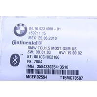 2010-2013 BMW 335i X5 X6 Telematics Module 84109231088 OEM