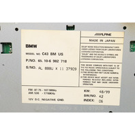 2000 BMW 528i E39 Radio Stereo Navigation Receiver - 65106902718 OEM