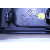 2011-2016 BMW 528i 535i 550i M5 Rear Center Console Bezel OEM