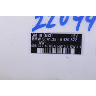 2002 2003 BMW X5 Body Control Module BCM - 61356920822 OEM