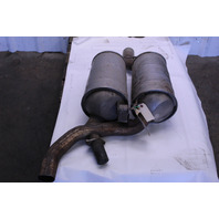 1999 2000 2001 2002 2003 BMW 540i E39 Wagon Rear Exhaust Muffler OEM