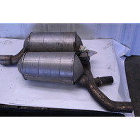 1999 2000 2001 2002 2003 BMW 540i E39 Wagon Rear Exhaust Muffler OEM