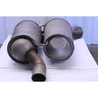 1999 2000 2001 2002 2003 BMW 540i E39 Wagon Rear Exhaust Muffler OEM