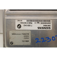 2001 BMW 330i Engine Computer Module ECU ECM DME OEM