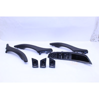 2011-2016 BMW 528i 535i Door Panel Handle Trim Carbon Hydro Dipped - CARBONFIBERTRIMSET OEM