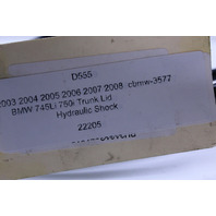 2003-2008 BMW 745Li 750i Trunk Lid Hydraulic Shock - 51247202868 OEM