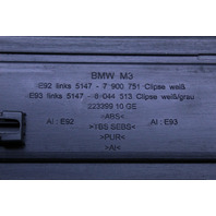 2008-2013 BMW M3 Door Sill Plate Molding Right Left Pair - 51477900751 OEM