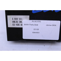 2000-2006 BMW X5 Front Power Window Switch Left Driver Master - 61316944551 OEM