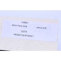 1998 1999 2000 2001 2002 BMW Z3 M 3.2 Front Brake Caliper Set OEM