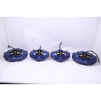 2015-2020 BMW M2 M3 M4 Brembo Brake Caliper Set Front Rear Blue OEM