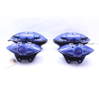 2015-2020 BMW M2 M3 M4 Brembo Brake Caliper Set Front Rear Blue OEM
