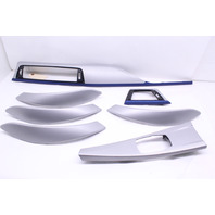 2014 2015 2016 BMW 328i GT Aluminum Dash Trim Door Panel Console Set OEM