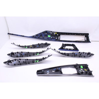 2014 2015 2016 BMW 328i GT Aluminum Dash Trim Door Panel Console Set OEM