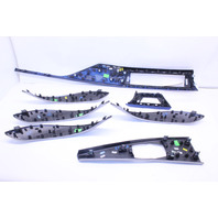 2014 2015 2016 BMW 328i GT Aluminum Dash Trim Door Panel Console Set OEM