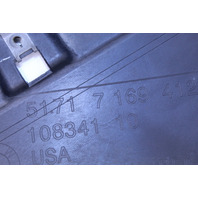 2007-2010 BMW X5 3.0 Front Fender Liner Right Front Half - 51717169412 OEM