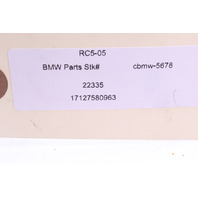 2012 2013 2014 2015 2016 BMW 528i N20 Auxiliary Radiator Coolant Hose - 17127580963 OEM