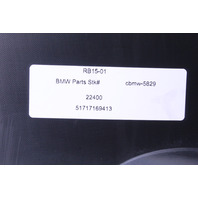 2007-2010 BMW X5 3.0 Front Fender Liner Left Driver Rear Half - 51717169413 OEM