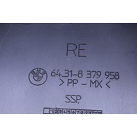 2006 2007 2008 BMW 750i E65 Cabin Air Filter Cover Right OEM