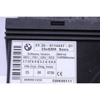 BMW 525i 530i 535i 545i 550i 645i 650i M5 M6 Main Body Control Module BCM OEM