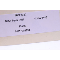 2011-2016 BMW 528i 535i 550i Front Bumper Grille Center M Package - 51117903894 OEM