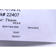 BMW 328i 335i 428i 435i Left Rear Axle Shaft CV Joint 33207597677 OEM