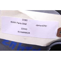 2010 2011 2012 2013 BMW 535i 550i GT Door Mirror Right Side View