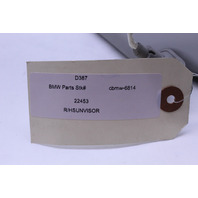 2006-2013 BMW 325Xi 328i 330i 335i X1 Sun Shade Visor Right - 51167252054 OEM