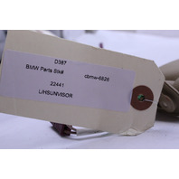 2006-2013 BMW 325Xi 328i 330i 335i X1 Beige Left Sun Shade Visor OEM