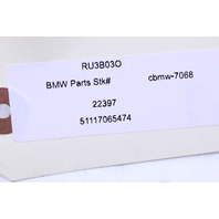 2004-2006 BMW 325ci 330ci Fog Light Grille Right - 51117065474 OEM