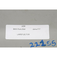 2011 2012 2013 2014 BMW X6 E71 Rear Bumper Reflector Left Driver OEM