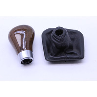 2003 2004 2005 2006 BMW 330ci SMG Shifter Boot Wood Shift Knob - 25127507082 OEM